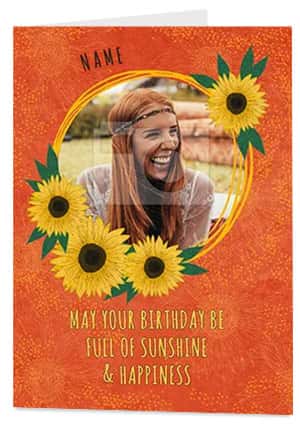 Ray of sunshine Card