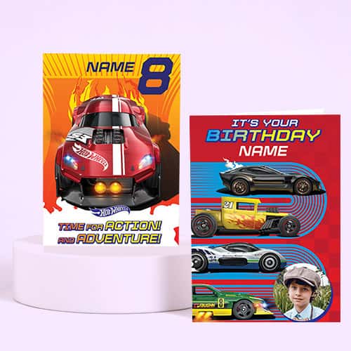 Shop Hot Wheels Birthday Cards