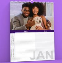 Tap to view Personalised Family Calendar For Two