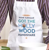 Tap to view Got the Hollywood Handshake Photo Upload Apron