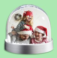 Tap to view Full Photo Upload Family Snow Globe