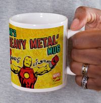 Tap to view Iron Man Heavy Metal Personalised Mug