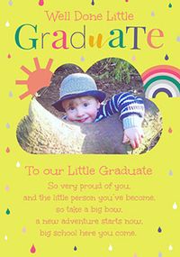 Tap to view Well Done Little Graduate Photo Card