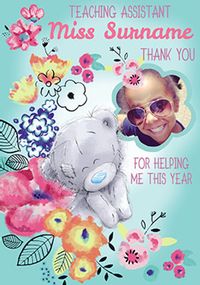 Tap to view Teaching Assistant Thank You Card - Me To You