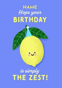 Tap to view Simply Zest Birthday Card