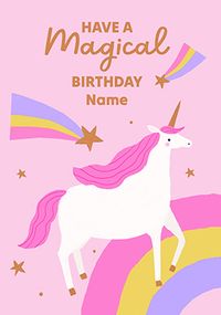 Tap to view Have a Magical Birthday Unicorn Card