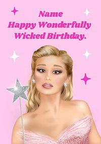 Tap to view Wonderfully Wicked Birthday Personalised Card