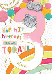 Tap to view Me To You - 3 Today Birthday Card