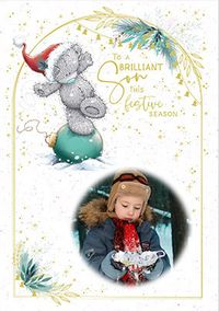 Tap to view Me To You Son Christmas Photo Card