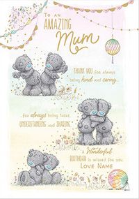 Tap to view Me To You - Amazing Mum Birthday Card