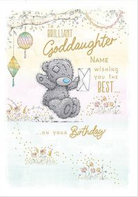 Tap to view Me To You - Brilliant Goddaughter Birthday Card