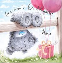 Tap to view Me To You - Wonderful Granddaughter Square Birthday Card