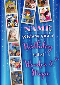 Tap to view Multi Photo Disney Photo Booth Birthday Card