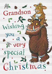 Tap to view Grandson Special Christmas Gruffalo Card