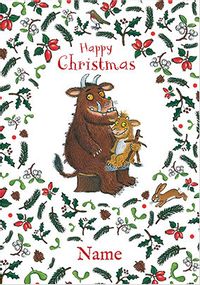 Tap to view The Gruffalo's Child - Happy Christmas Personalised Card
