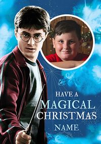 Tap to view Harry Potter Magical Christmas Photo Card