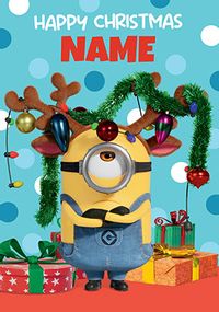 Tap to view Minions Happy Christmas Card