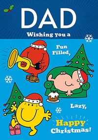 Tap to view Mr Men Dad Christmas Card