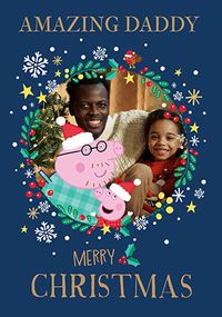 Tap to view Peppa Pig Daddy Christmas Photo Card