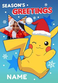 Tap to view Pikachu Christmas Photo Card