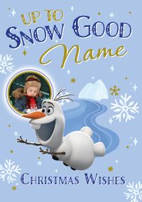 Tap to view Frozen Olaf Christmas Photo Card