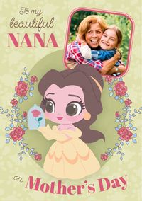 Tap to view Disney Belle Fairy Tale Princess Photo Mothers Day Card