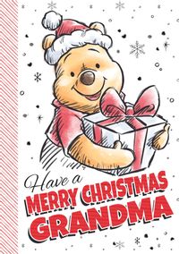 Tap to view Disney's Winnie the Pooh Grandma Christmas Card
