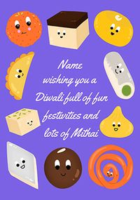 Tap to view Lots of Mithai Diwali Card