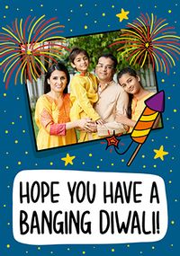 Tap to view Banging Diwali Photo Card