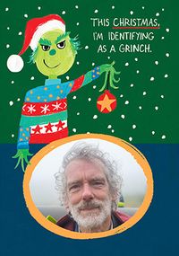 Tap to view I'm a Grinch Christmas Photo Card