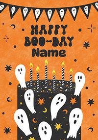 Tap to view Happy Boo-Day Halloween Birthday Card