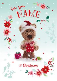 Tap to view Barley Bear For You Christmas Card