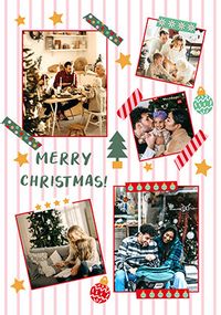 Tap to view Merry Christmas Scrapbook Photo Card