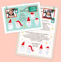 Tap to view Letter From Santa & Helpers Christmas Card