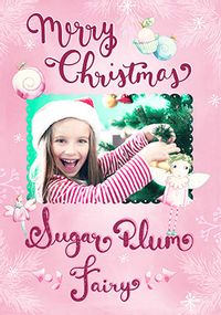 Tap to view Merry Christmas Sugar Plum Fairy Photo card