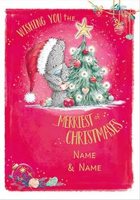Tap to view Me To You - Personalised Merriest of Christmases Card