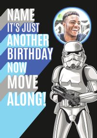 Tap to view Star Wars Stormtrooper Photo Birthday Card