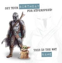 Tap to view The Mandalorian - Grogu Birthday Card