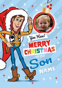 Tap to view Toy Story Son Christmas Photo Card