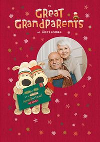 Tap to view Boofle Great Grandparents Christmas Photo Card