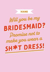 Tap to view Will you be my Bridesmaid? Card
