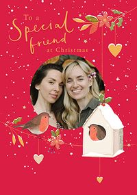 Tap to view Special Friend Photo Christmas Card