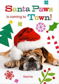 Tap to view Rachael Hale Santa Paws Christmas Card