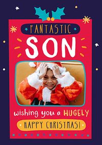 Tap to view Fantastic Son Photo Christmas Card