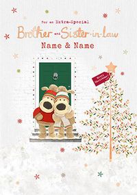 Tap to view Boofle Brother And Sister-In-Law Christmas Card