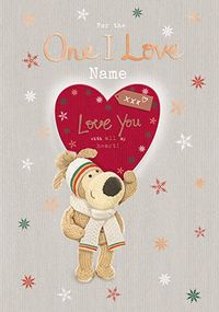 Tap to view Boofle One I Love Christmas Card