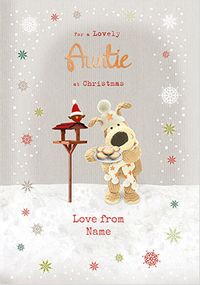 Tap to view Boofle Auntie Christmas Card