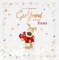 Tap to view Boofle Girlfriend Square Christmas Card