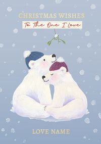 Tap to view One I Love Polar Bear Christmas Card