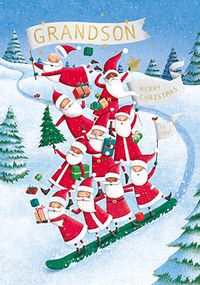 Tap to view Santas Grandson Christmas Card